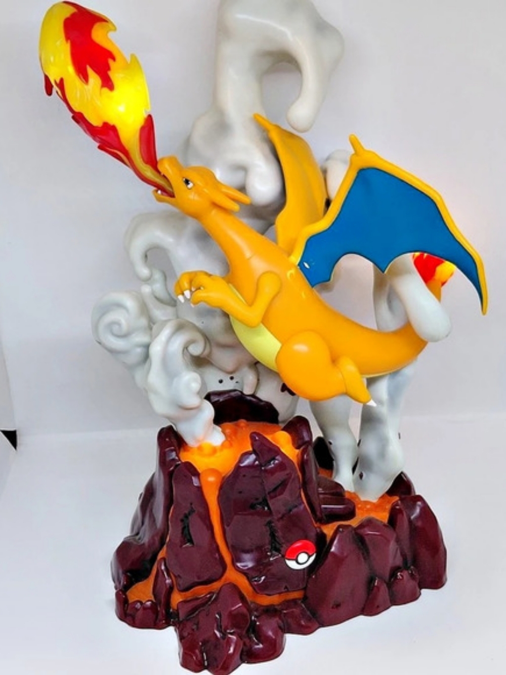 Pokémon Charizard Deluxe Collector’s Statue - 13-Inch with Light Up Function